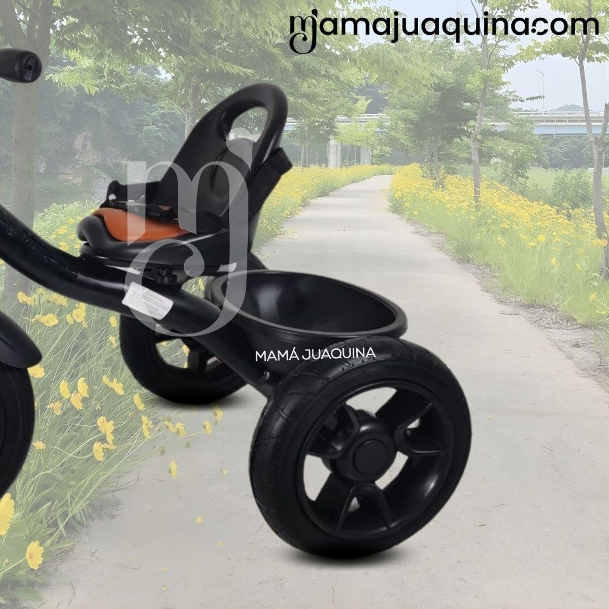 BEAUTIFUL - Triciclo Chavito Musical «ROLLER STAR» Black