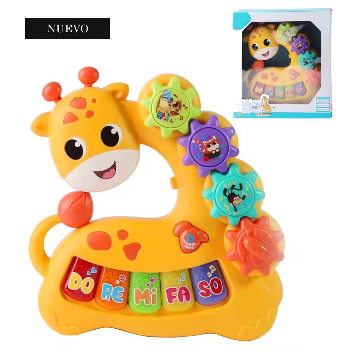 GENERICO - Juguete Didáctico Piano Musical Jirafa