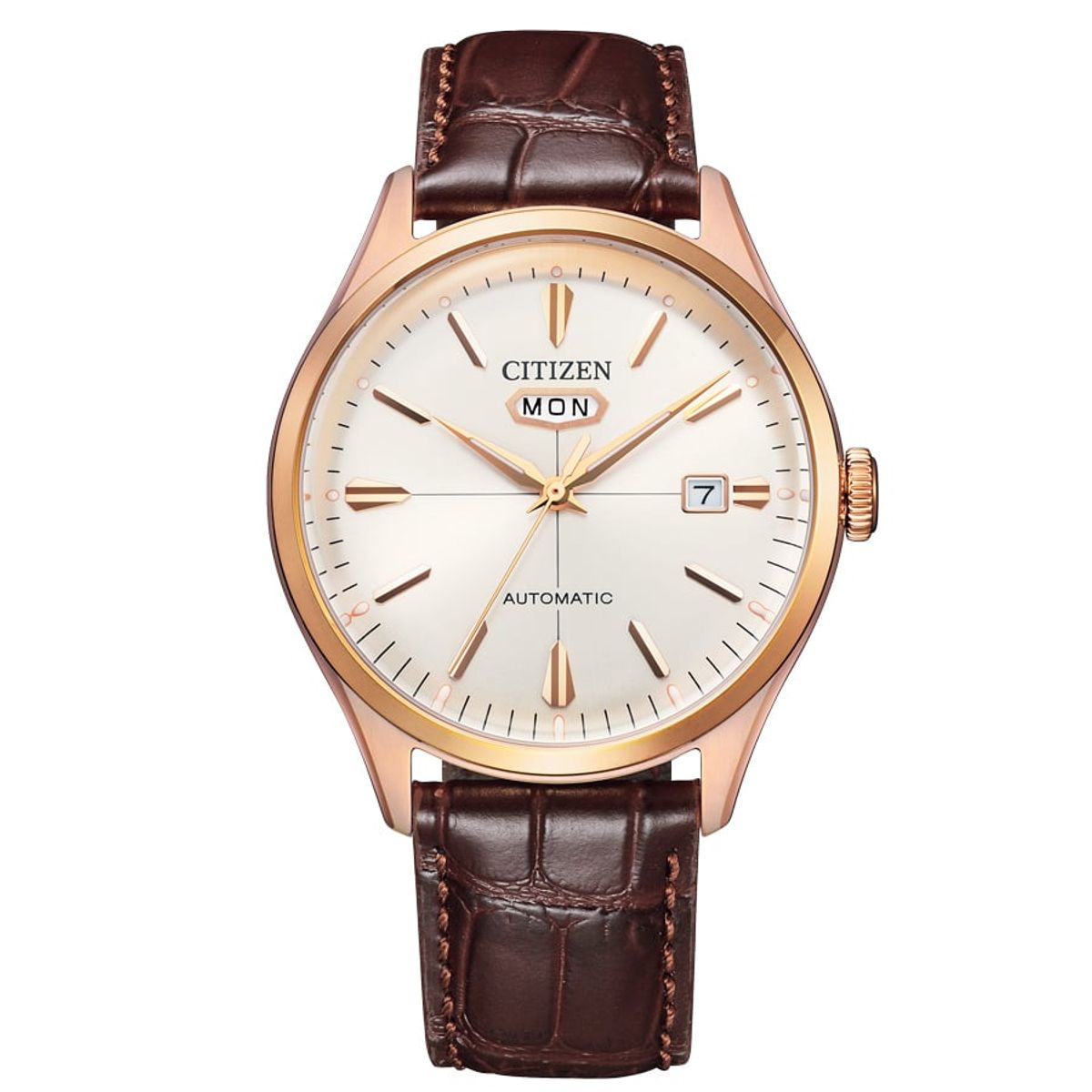 CITIZEN - Citizen Reloj Hombre Automatico 40mm Acero Japones NH8393-05A C7