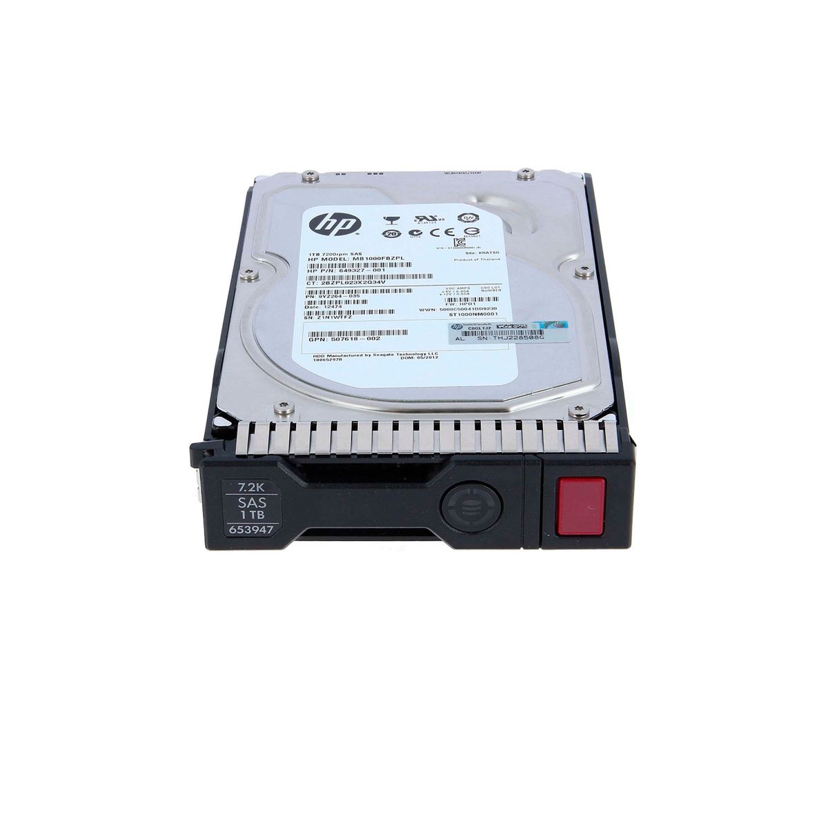 HP - DISCO DURO HPE 1TB 35 SAS 12 GBPS 7200 RPM PN 652753-B21