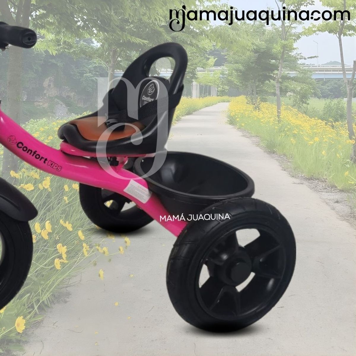 BEAUTIFUL - Triciclo Chavito Musical «ROLLER STAR» Pink