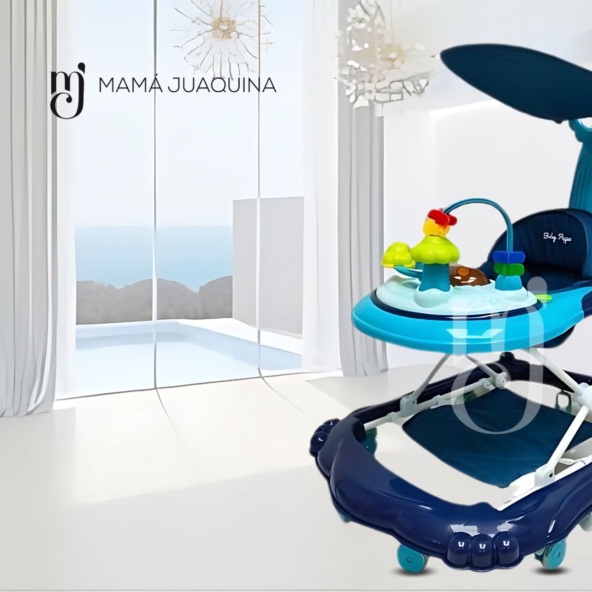 BABY - Andador Carrusel Musical  «SEELE» Blue