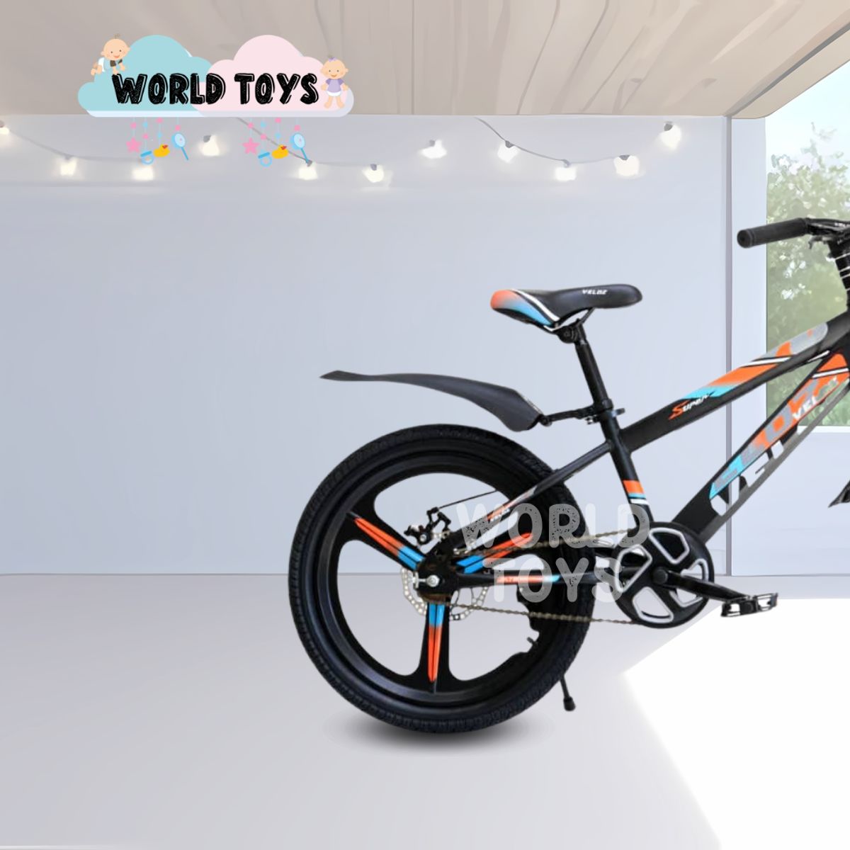 VELOX - Bicicleta Para Niño Aro 20 «NEW VELOZ » Black