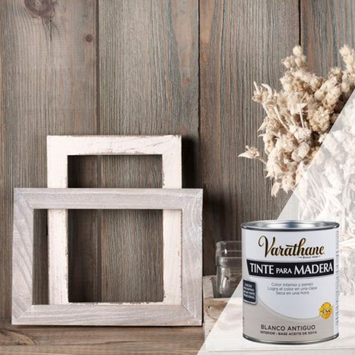 RUST OLEUM - VARATHANE TINTE PARA MADERA BLANCO ANTIGUO 946 ML