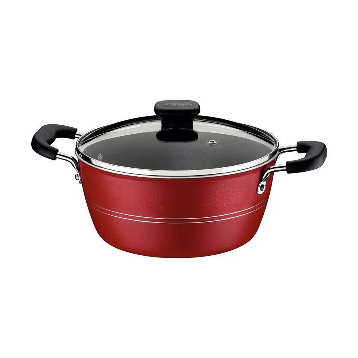 TRAMONTINA - Olla 24 Cm Sicilia Rojo 20402/724