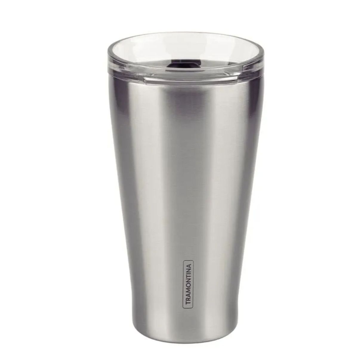 TRAMONTINA - Vaso Térmico de Acero con tapa 550Ml ml Exata