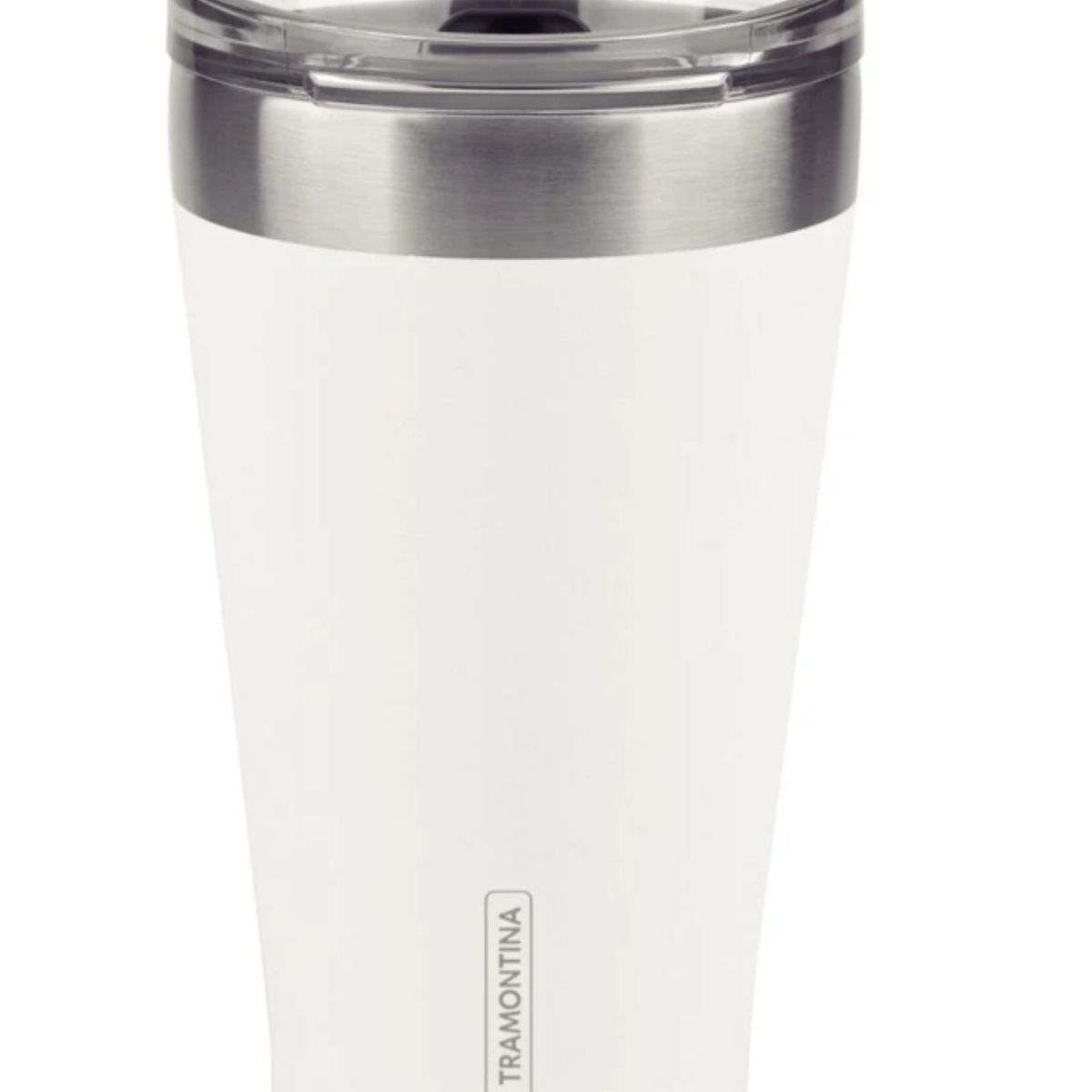 TRAMONTINA - Vaso Térmico con tapa 550 ml Blanco Exata