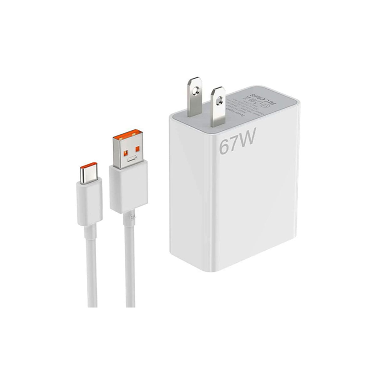 XIAOMI - Xiaomi Kit Cargador 67W Carga Super Rápida Tipo C - 67W Charger Kit