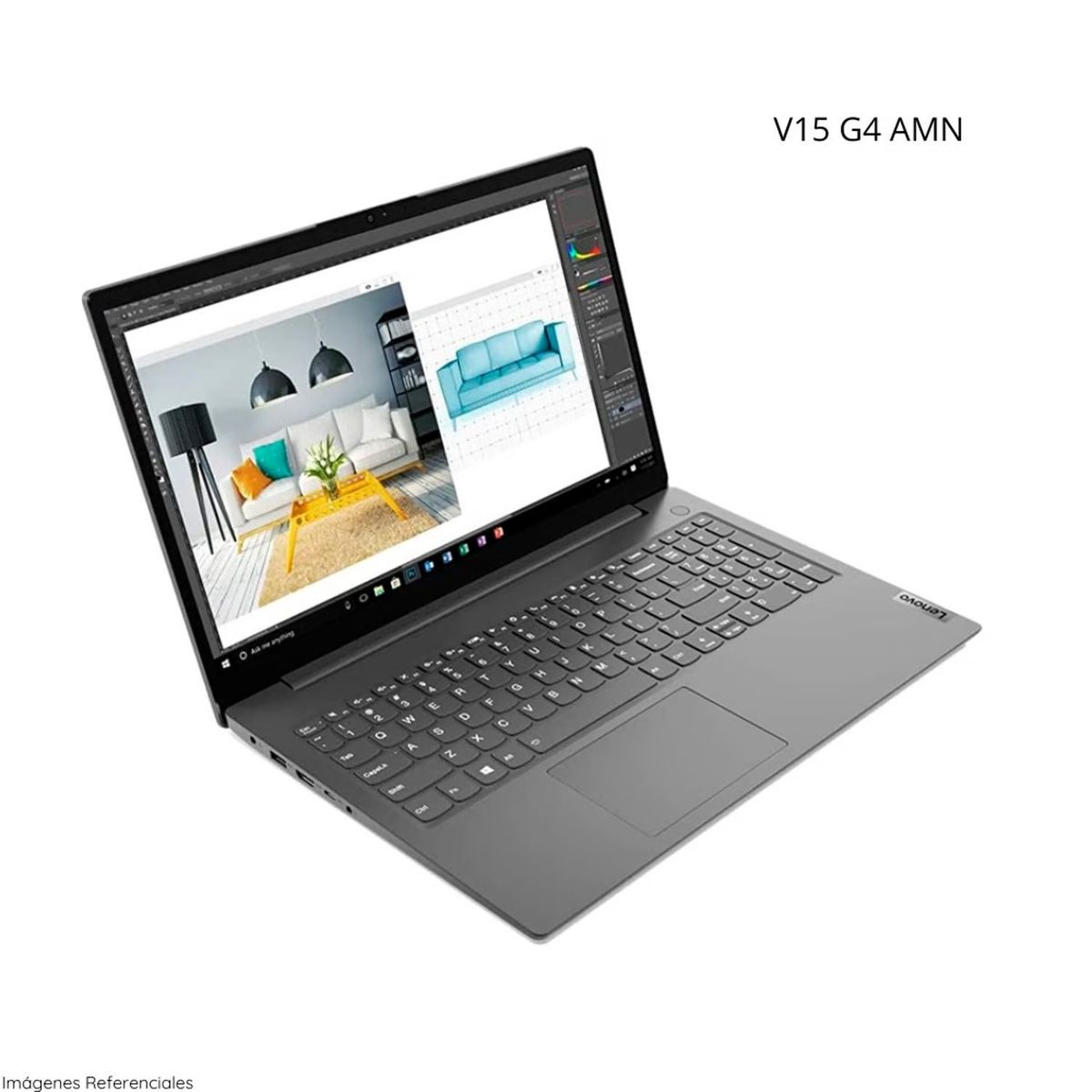 LENOVO - Laptop Lenovo V15 G4 AMN AMD Ryzen 3 7320U 8GB RAM 256GB SSD 15.6" FHD 82YU00X4LM