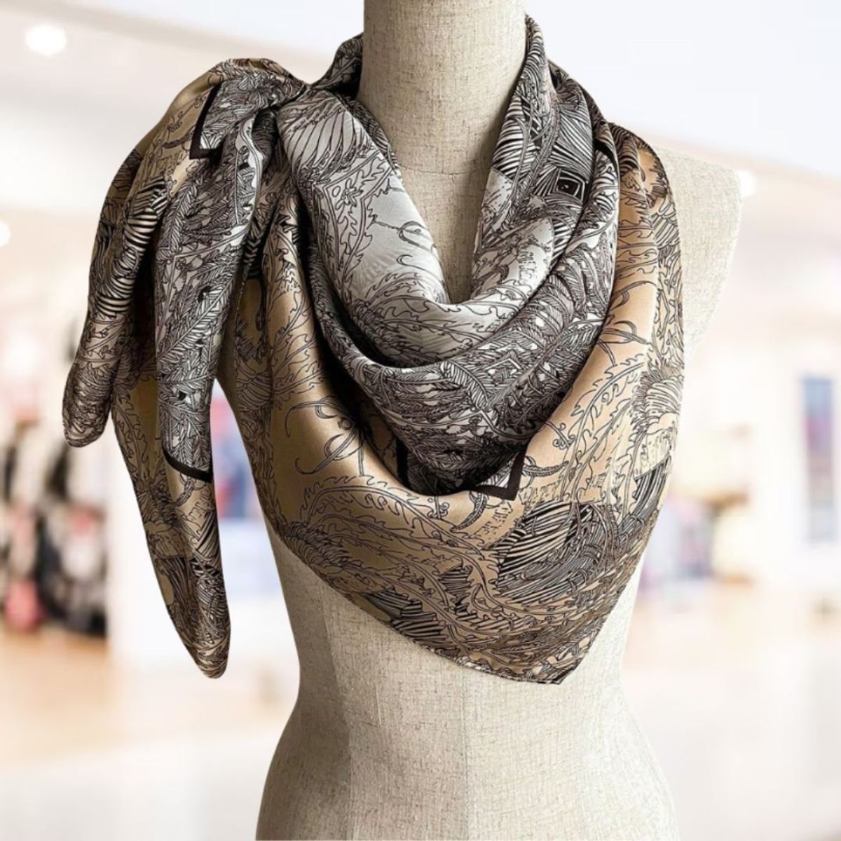 KAST PE - Pañoleta Bandana Pañuelo Bastet de 90x90cm