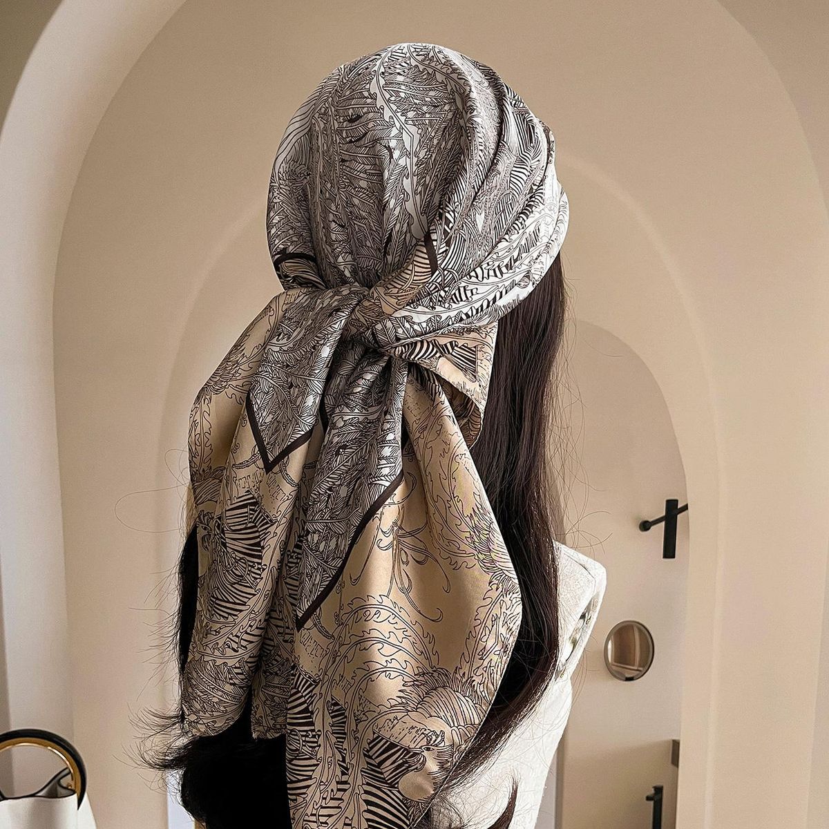 KAST PE - Pañoleta Bandana Pañuelo Bastet de 90x90cm