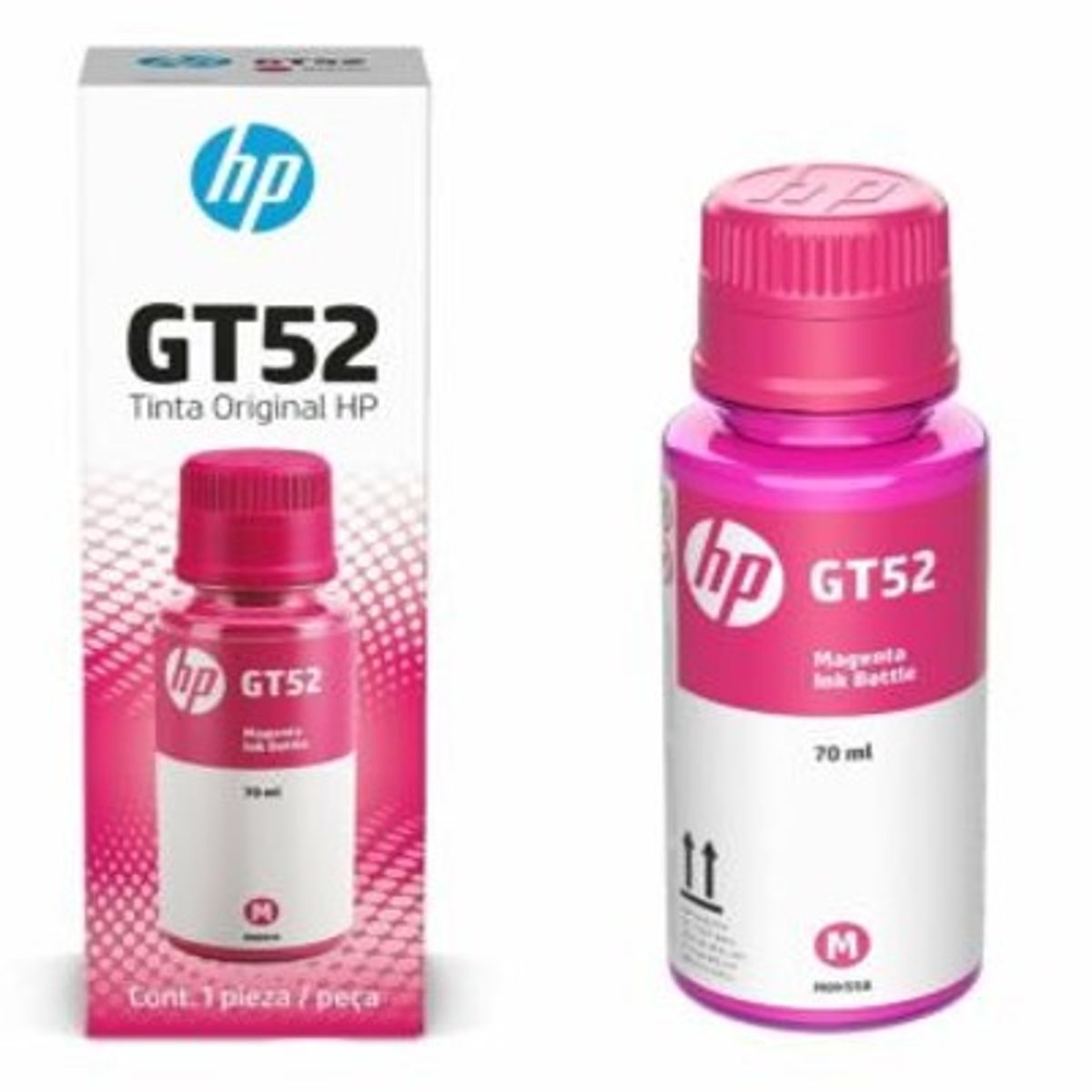 HP - BOTELLA DE TINTA HP GT52 MAGENTA 100% ORIGINAL