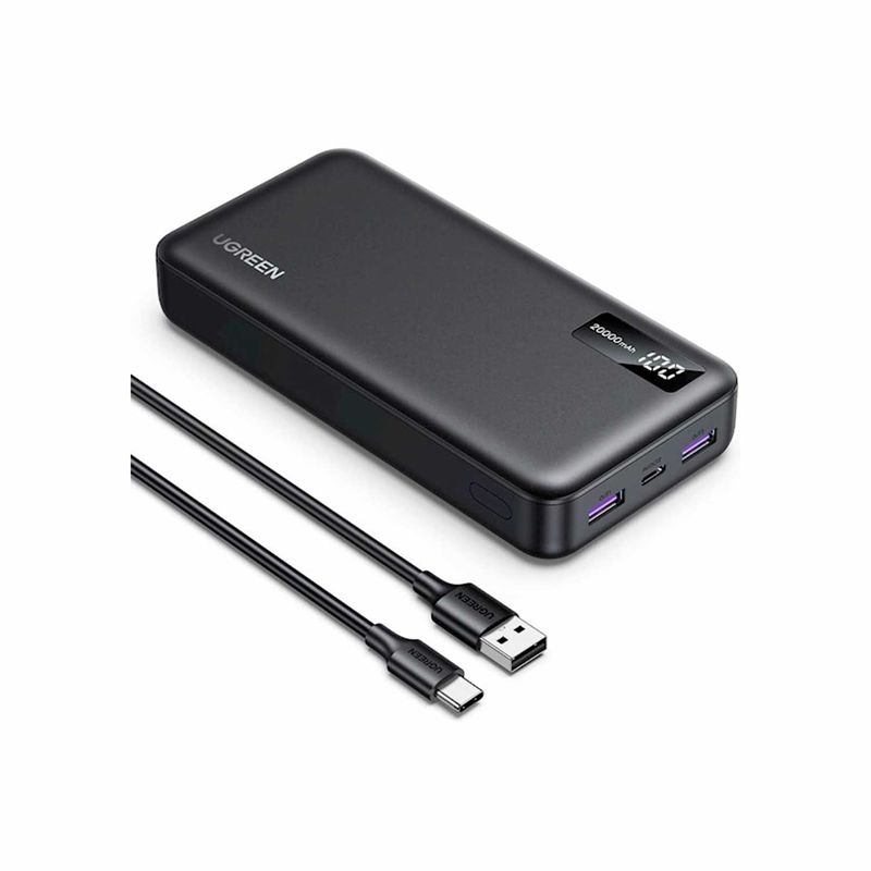 UGREEN - Power Bank Ugreen Carga Rapida 20000mAh 20W-Model -Pb312-25683