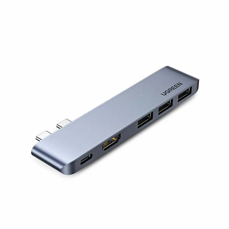 UGREEN - Adaptador Ugreen CM251 ( 60559 ) 5 EN 1 USB-C USB 3.0 HDMI 4K