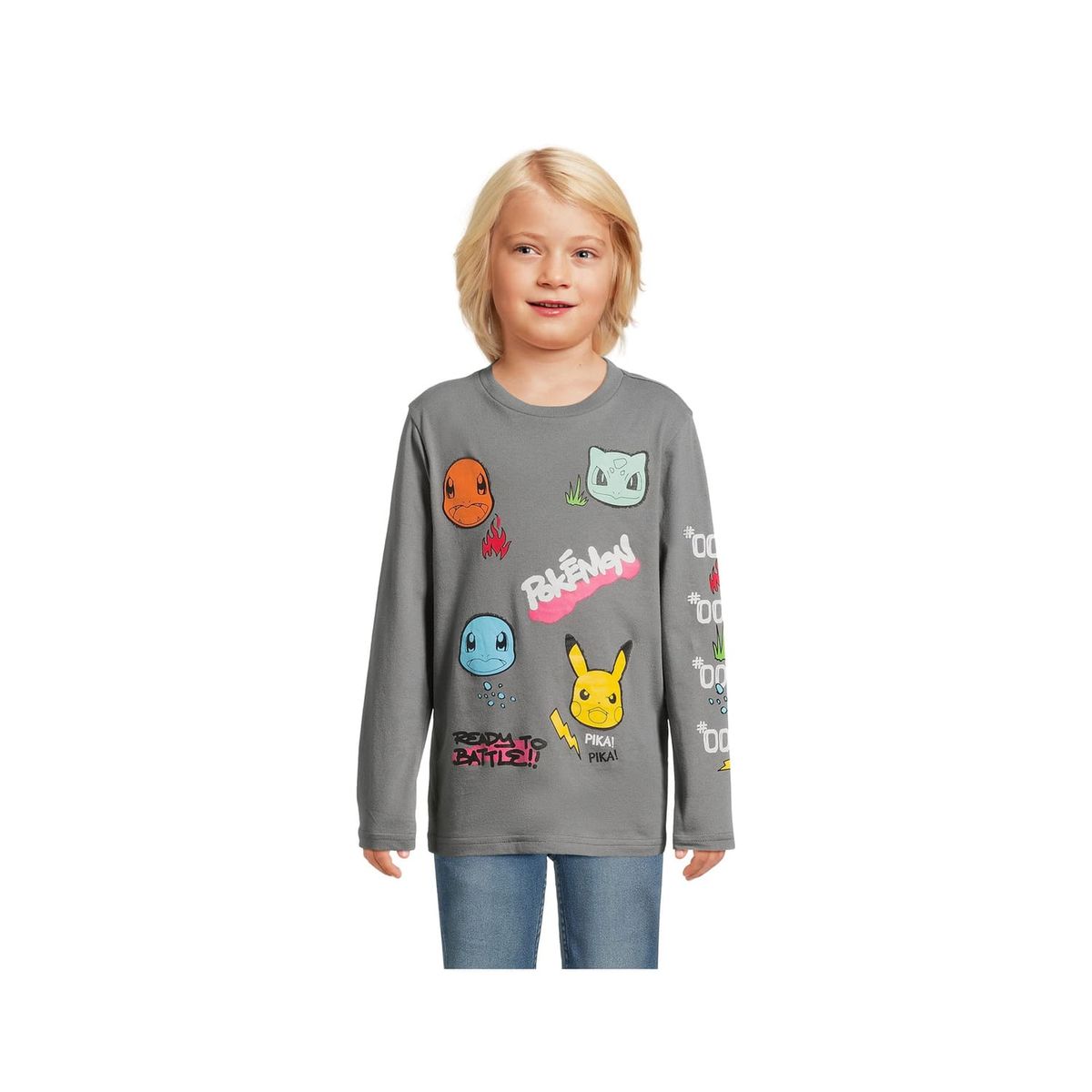 POKEMON - Pokemon Set de Polos Exclusivos Niños Talla 4-5