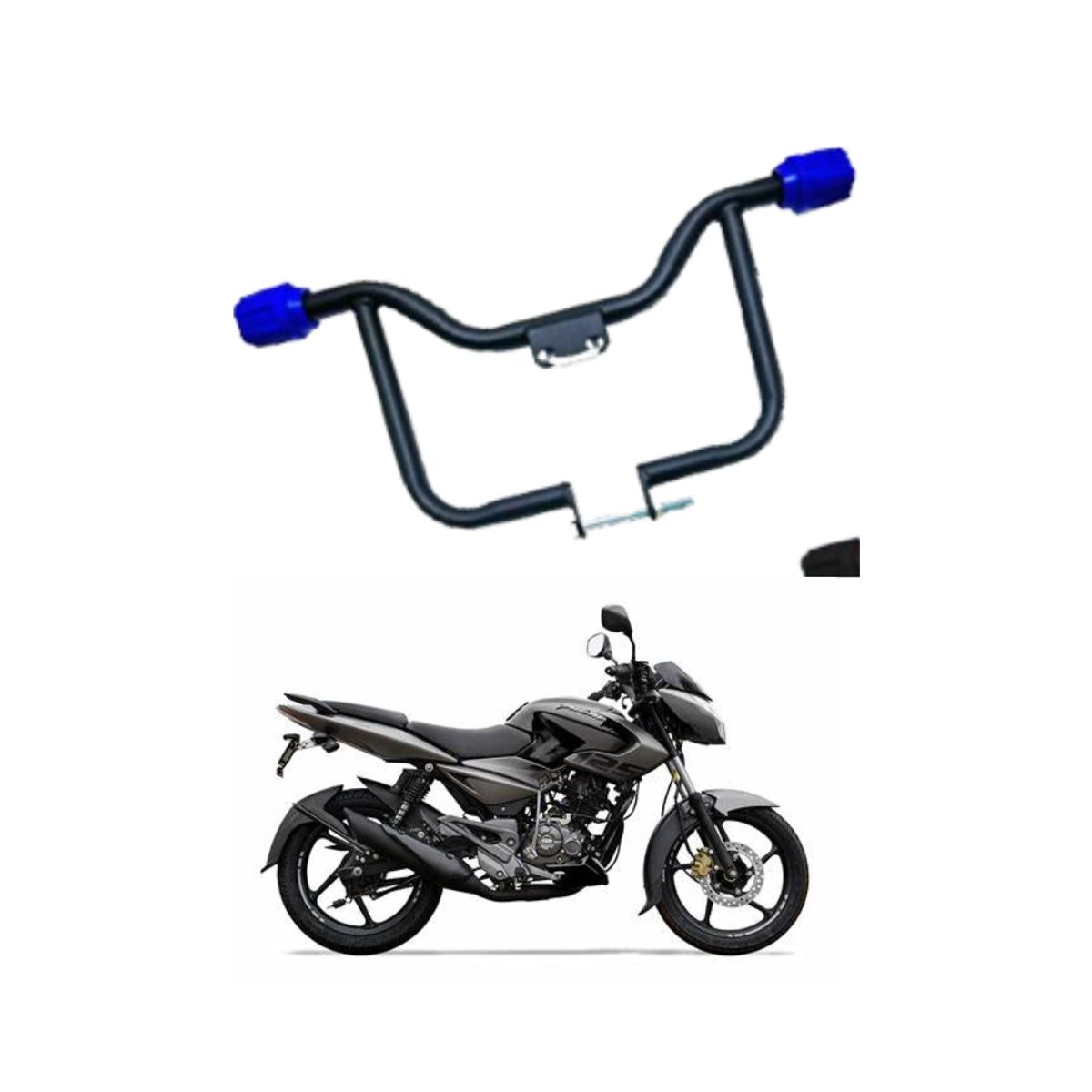 GENERICO - SLIDER PARA PULSAR NS125  COLOR NEGRO