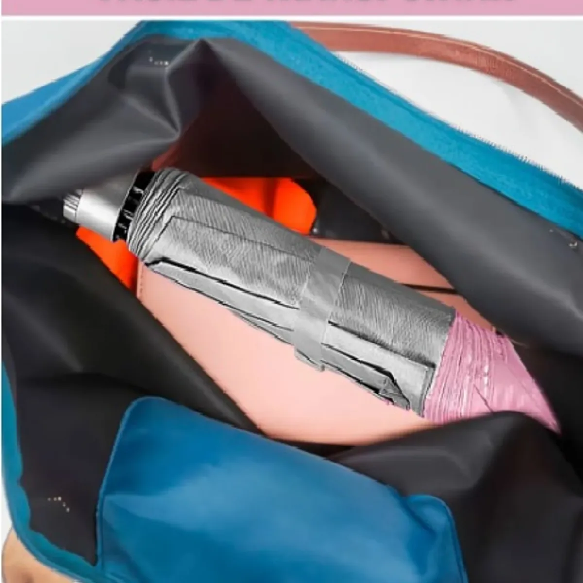 GENERICO - Sombrilla Paraguas de Cartera Plegable VERDE  Dama