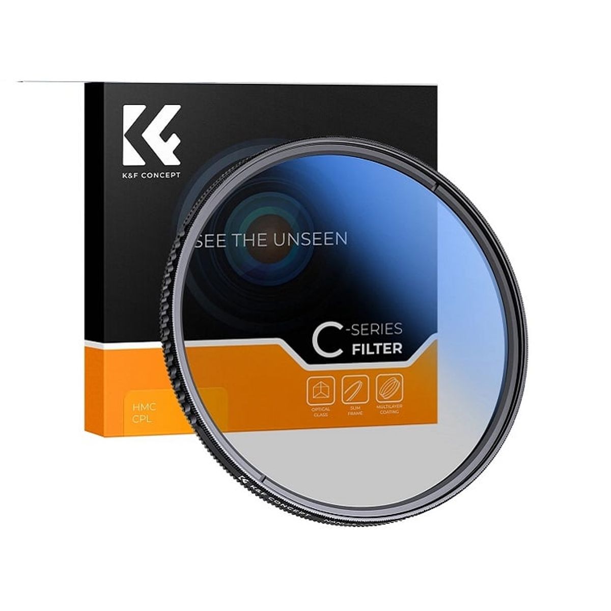 GENERICO - Filtro CPL Polarizador 58mm KyF Concept