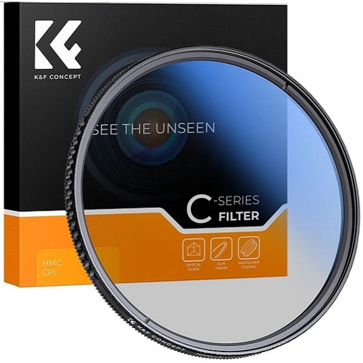 GENERICO - Filtro CPL Polarizador 62mm KyF Concept