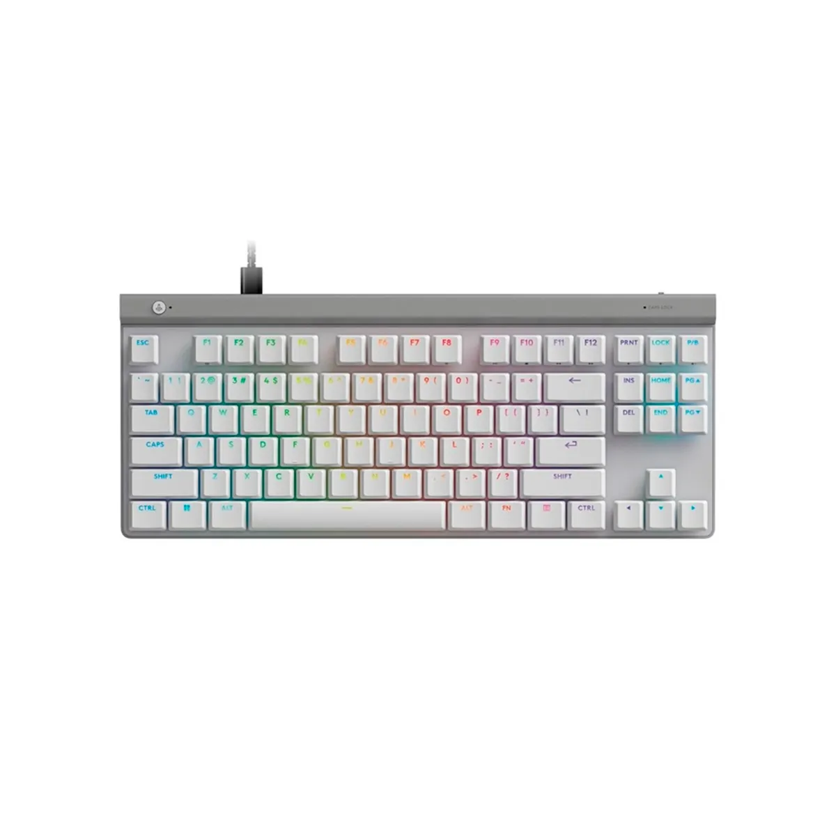 LOGITECH - Teclado Gamer Logitech G515 Tkl Wired Lightsync Rgb White