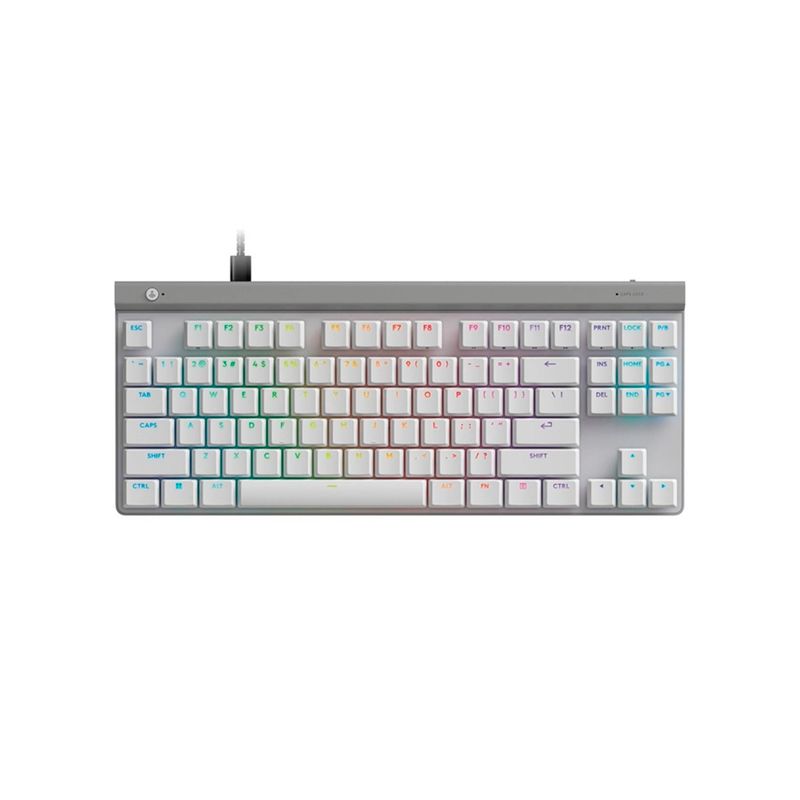 LOGITECH - Teclado Gamer Logitech G515 Tkl Wired Lightsync Rgb White