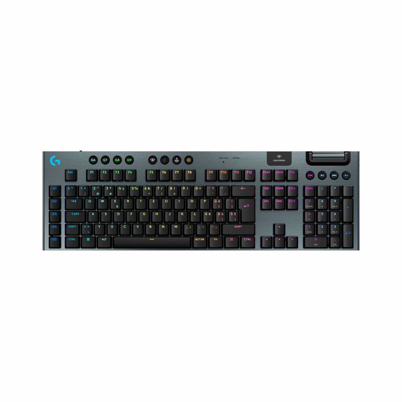 LOGITECH - Teclado Gamer Logitech G915 X Lightspeed Bt Lightsync Mechanical Black