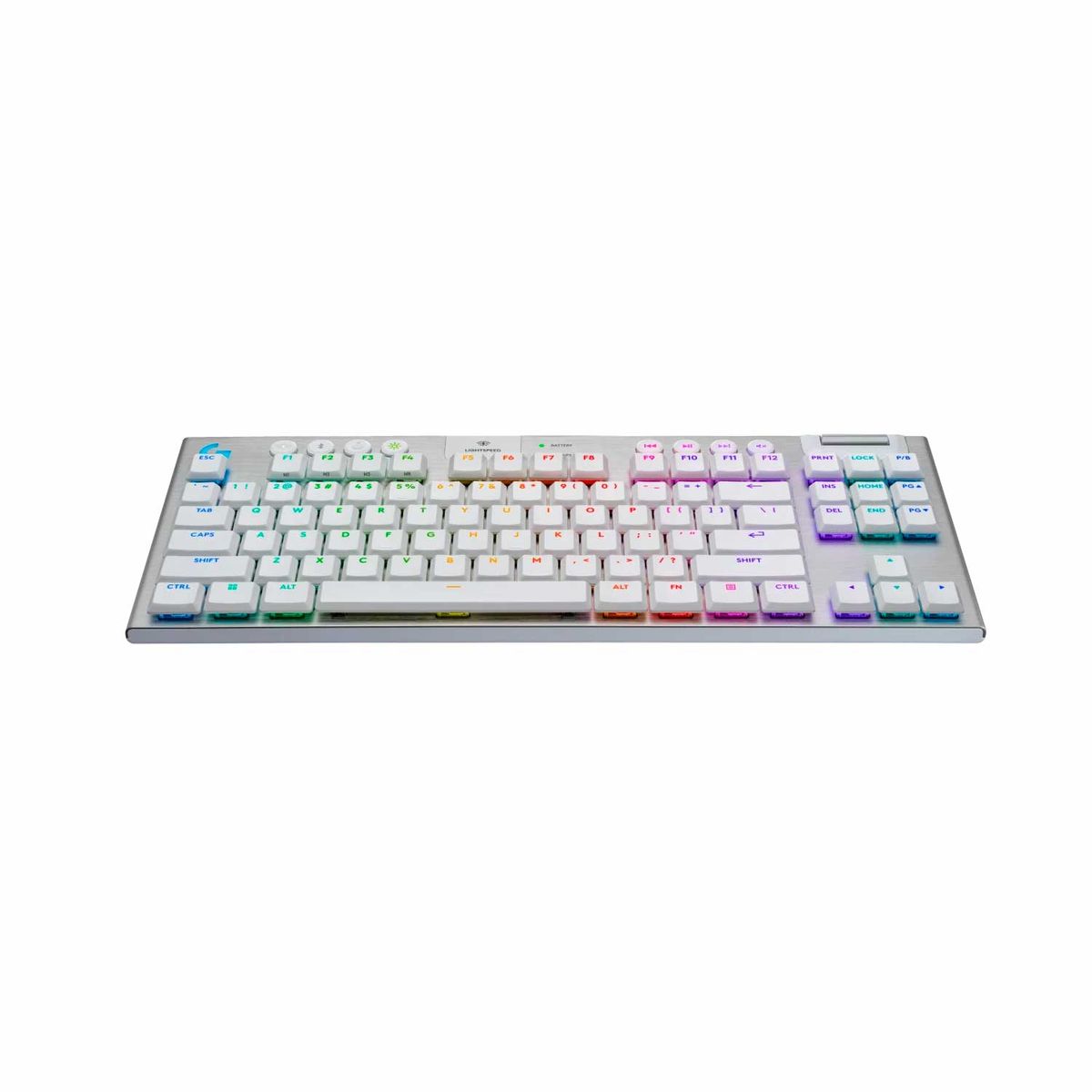 LOGITECH - Teclado Gamer Logitech G915 X Tkl Lightspeed Bt Rgb Mechanical White