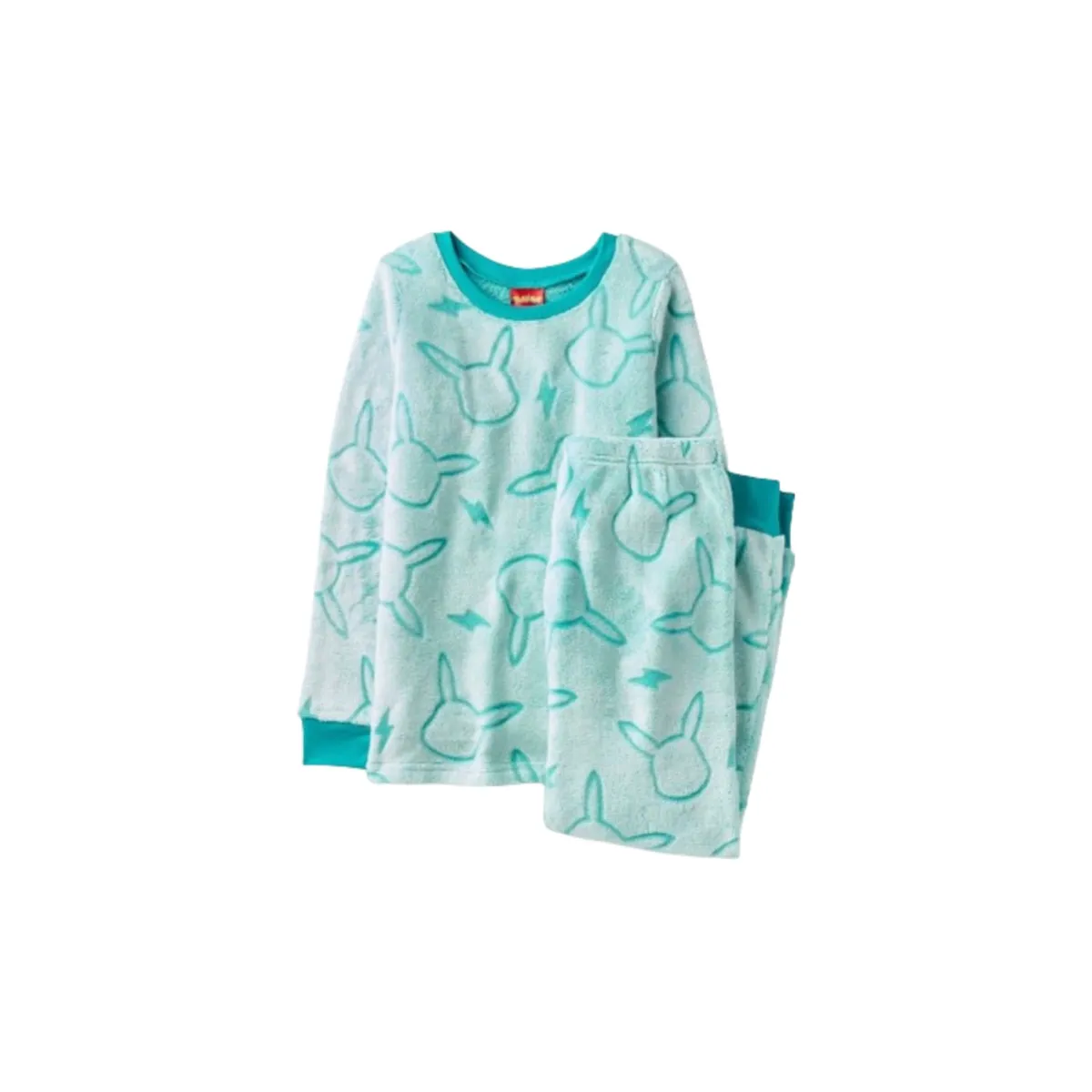 POKEMON - Pijama Set Pikachu Green T L