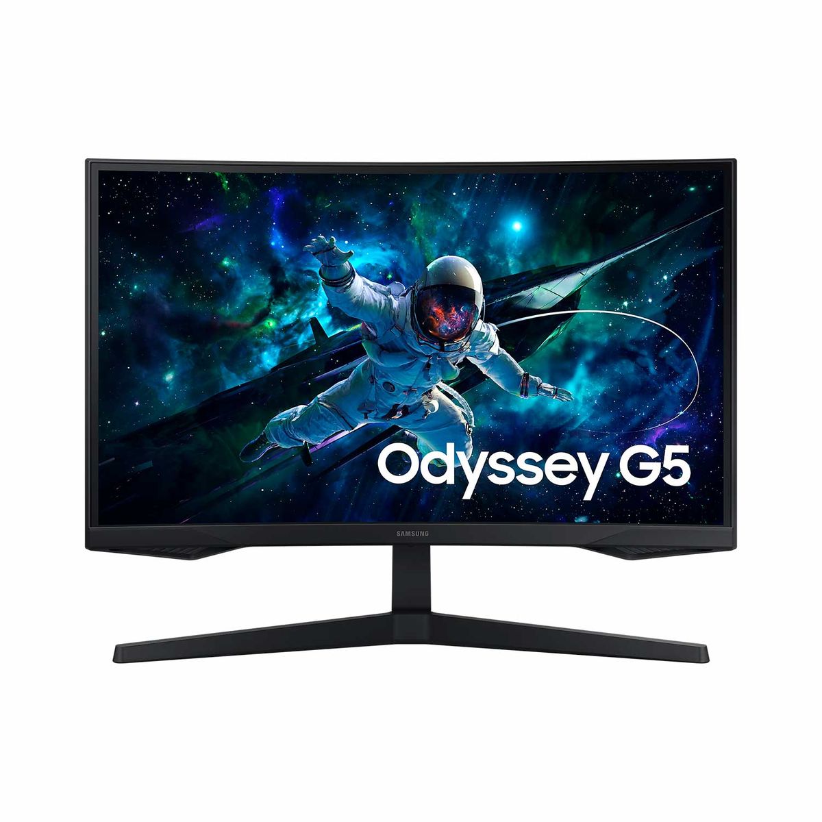 SAMSUNG - Monitor Gamer Samsung Odyssey G5 Ls27Cg552 27″ 2K Qhd 165Hz1Ms Curvo