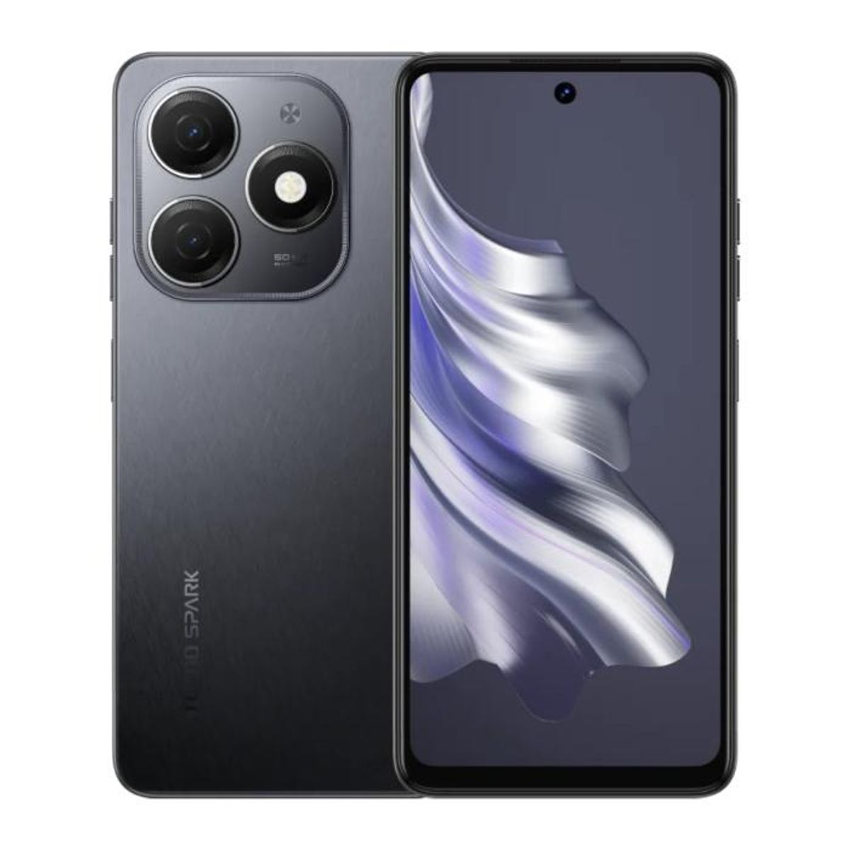 TECNO MOBILE - Celular Tecno Spark 20 256GB ROM + 16GB (8GB+8GB RAM EXTENDED) - Negro
