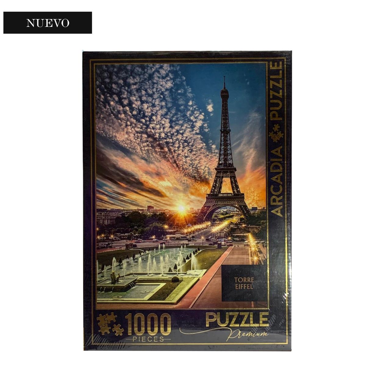 GENERICO - Rompecabezas de1000 Piezas Puzzle Torre Eiffel