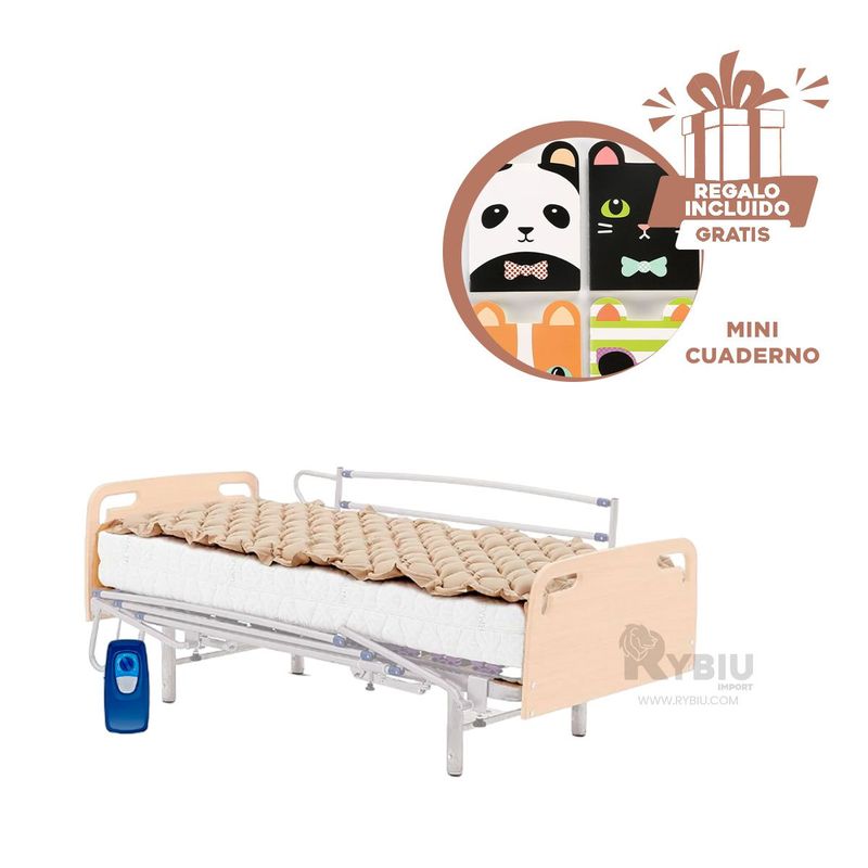 RYBIU IMPORT - Colchon de Morlab Antiescaras en Beige Y+Regalo Agendita