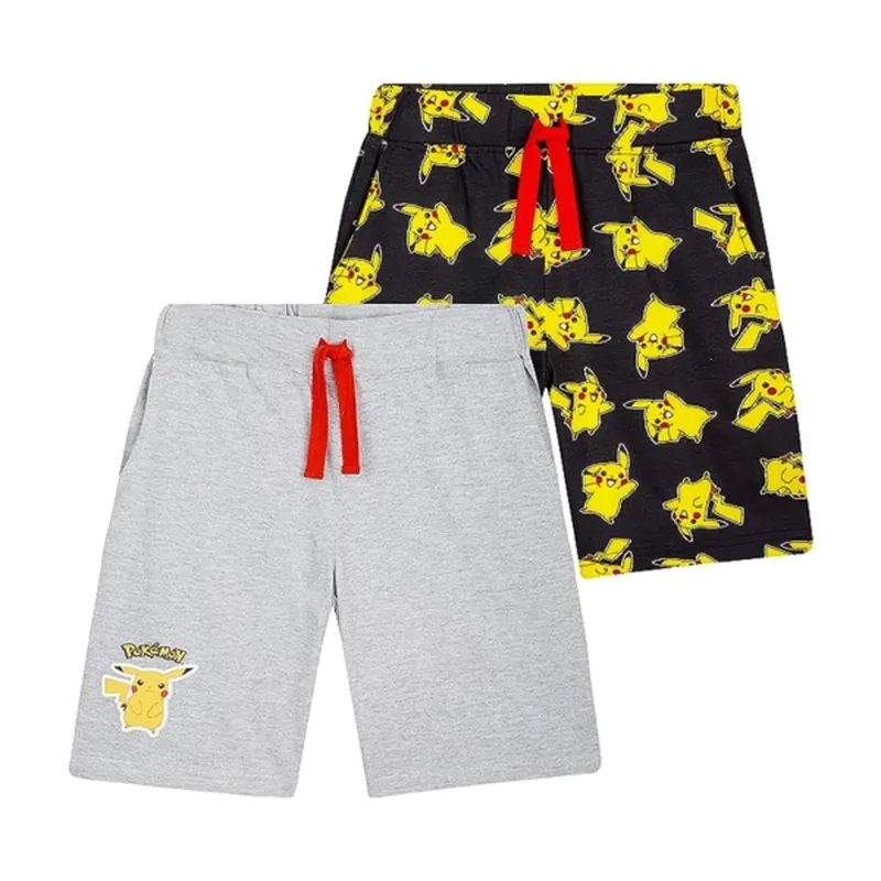 POKEMON - Pokemon Short PACK Doble 11-12 Años