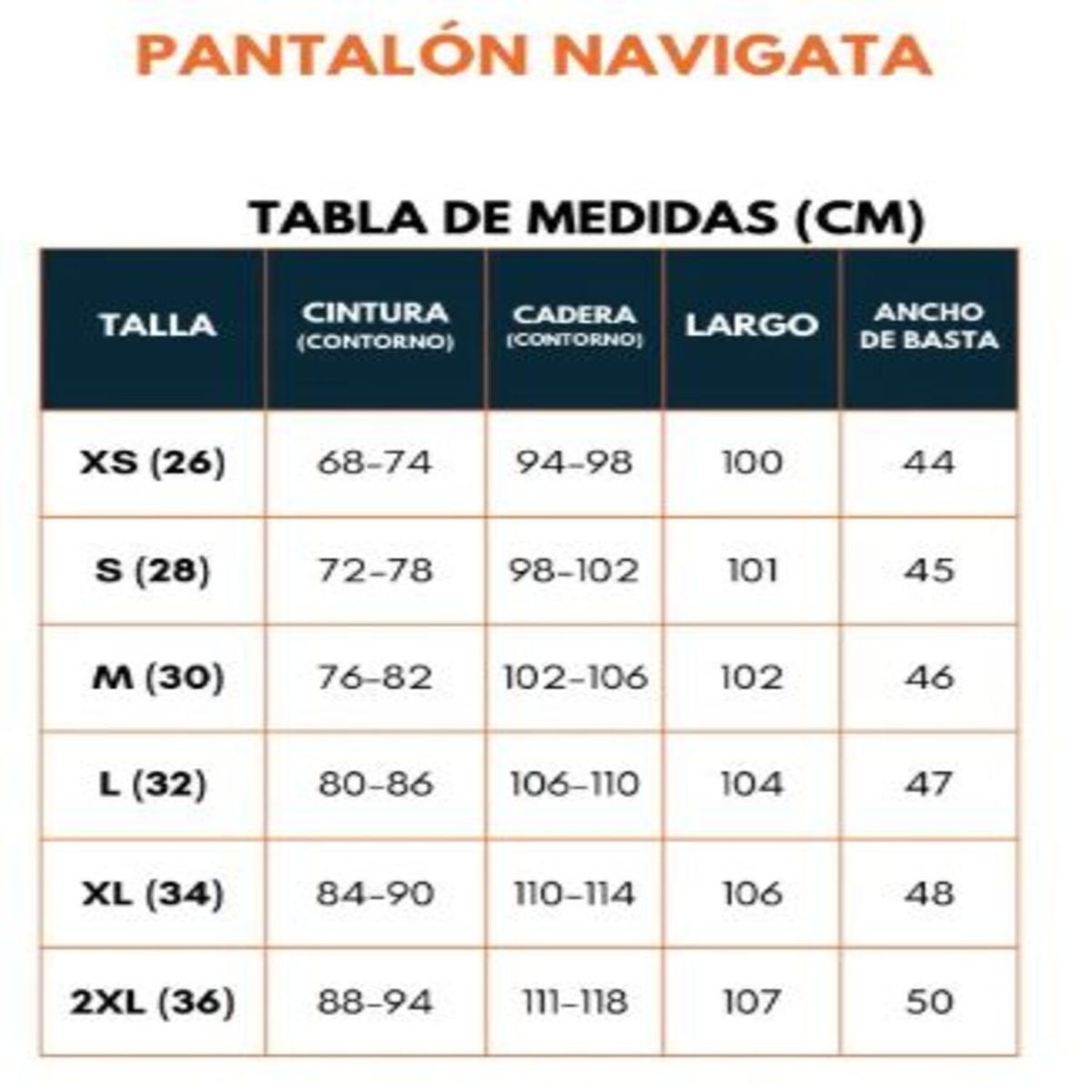 TULULA - Pantalón Mujer Navigata