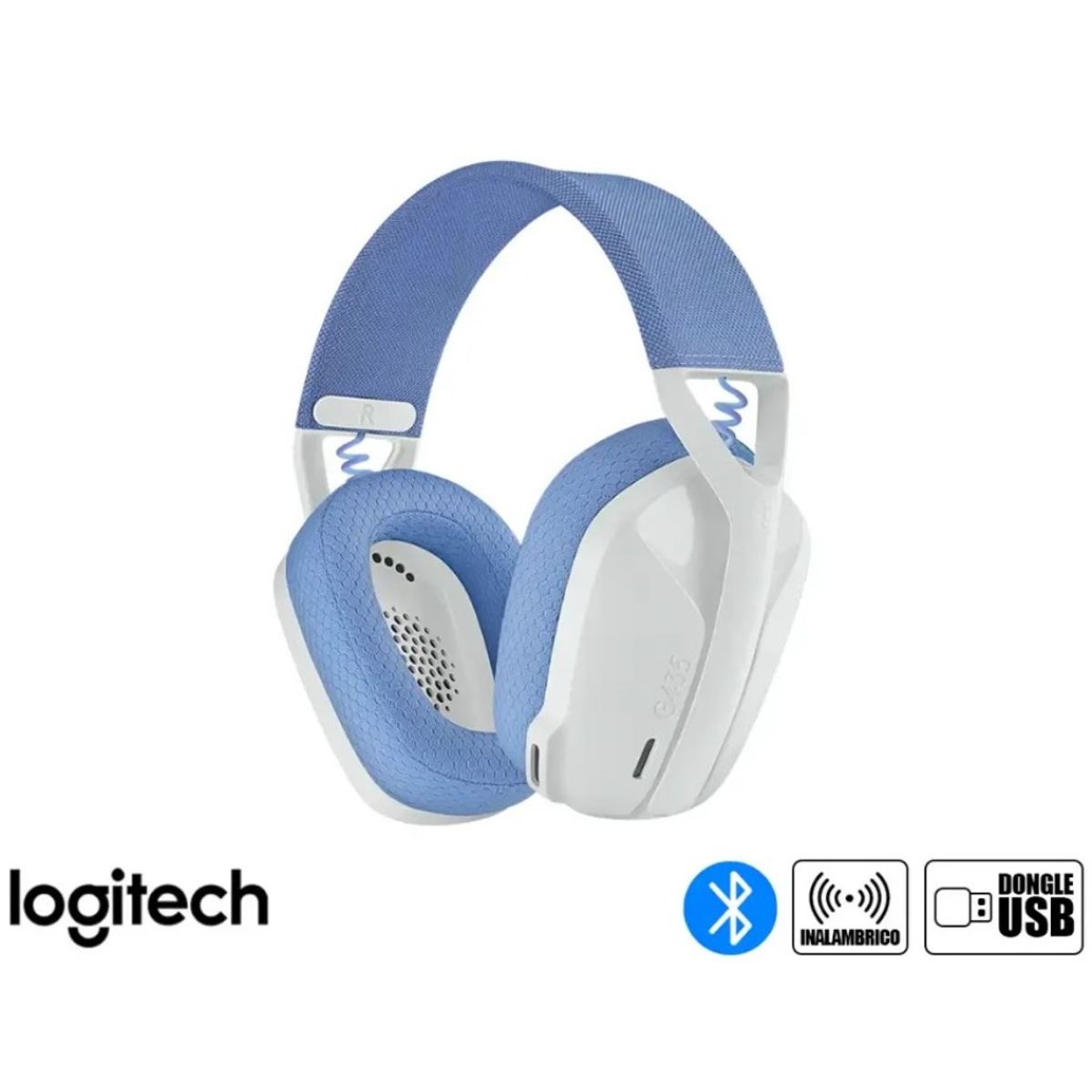 LOGITECH - Audífono Logitech G733 Ligthspeed Blanco