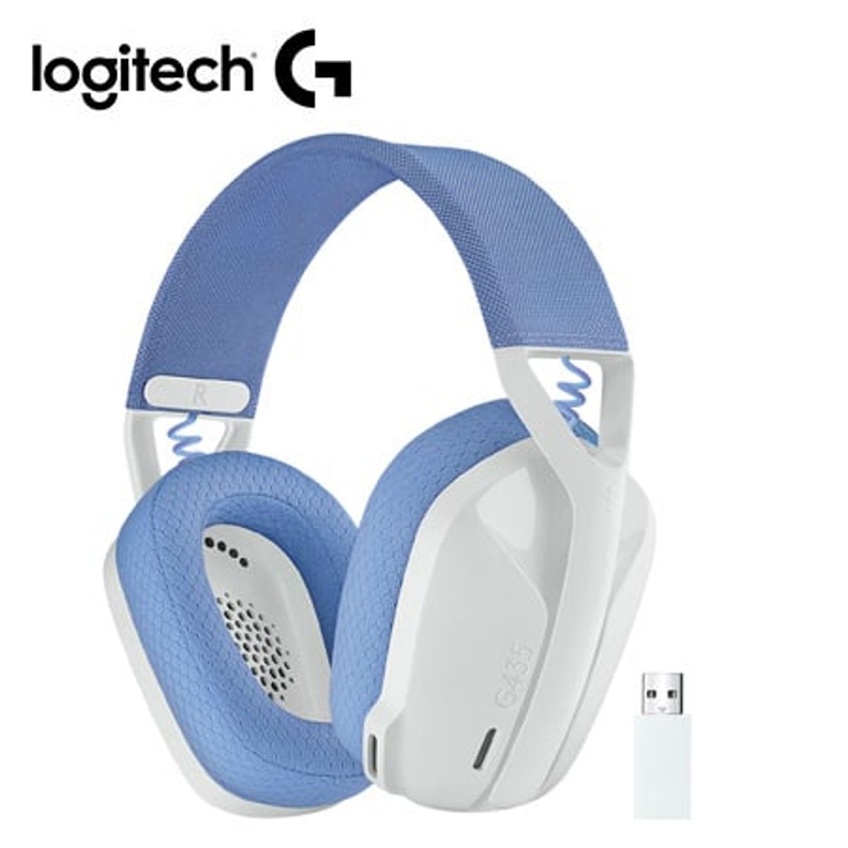 LOGITECH - Audífono Logitech G435 Bt Ligthspeed- White