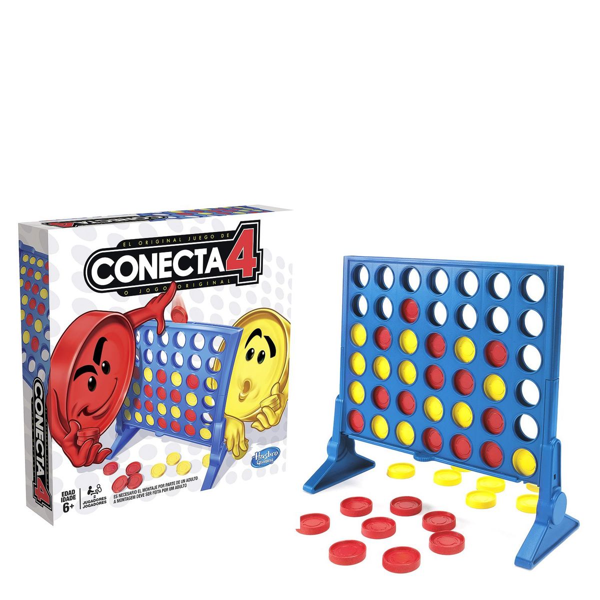 HASBRO - Juego Conecta 4 Hasbro Games