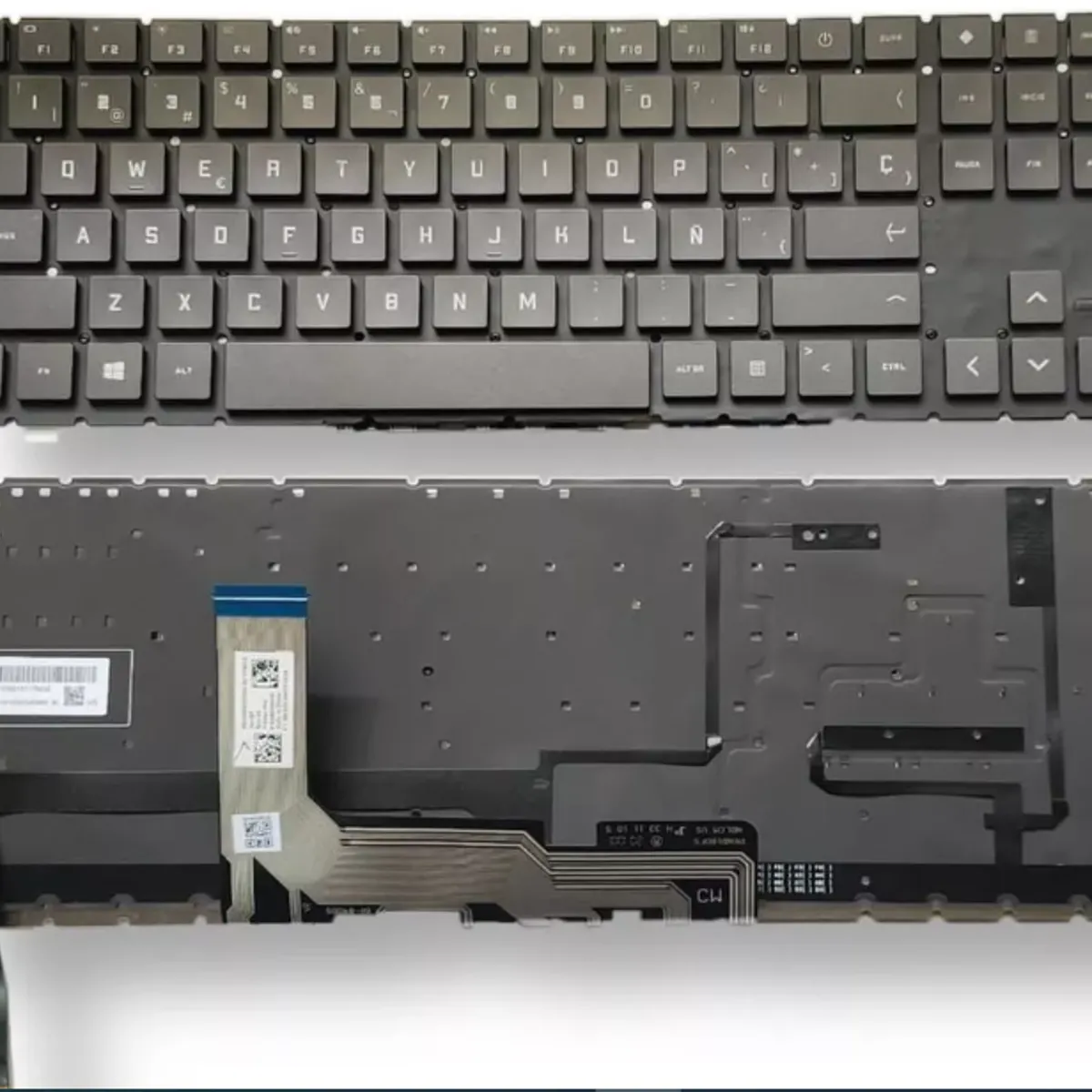 DISEÑO ORIGINAL - Teclado Para Hp Omen 15-ek0012 15-ek1008 L98944-161 Rgb