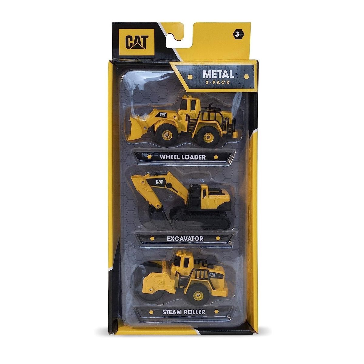 CAT - CATERPILLAR Excavadora Rodillo Y Cargador Escala Colección