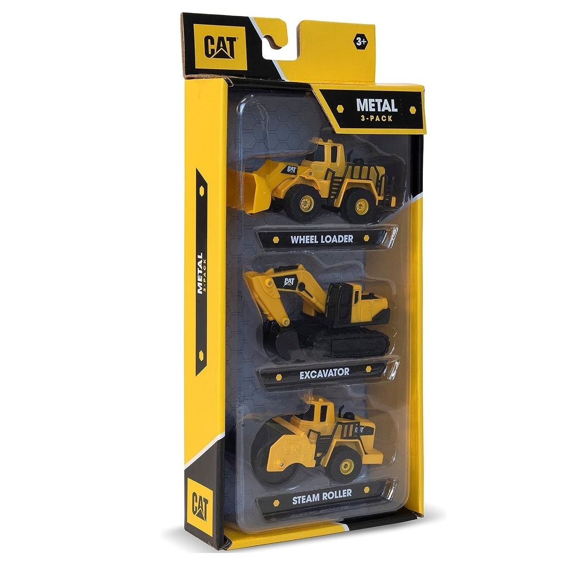 CAT - CATERPILLAR Excavadora Rodillo Y Cargador Escala Colección