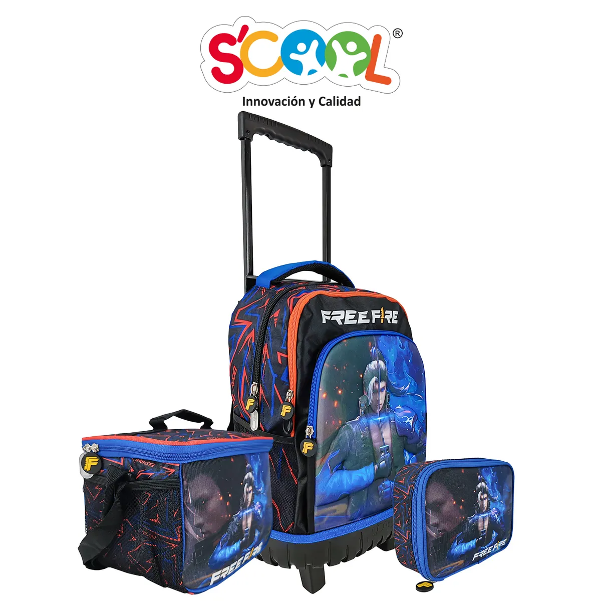 SCOOL - SET MOCHIRUEDAS SCOOL MAGIC 3D FREE FIRE