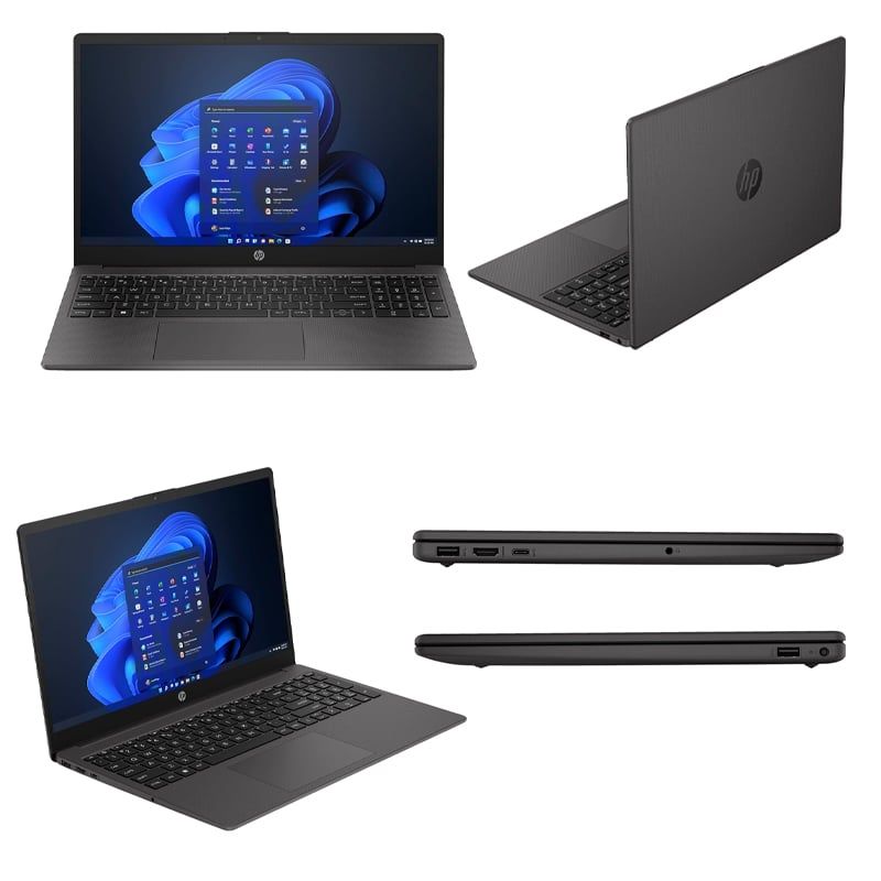 HP - Notebook HP 255 G10, 15.6" LCD LED HD SVA, AMD Athlon Silver 2.4/3.5GHz, 8GB LPDDR5-5500
