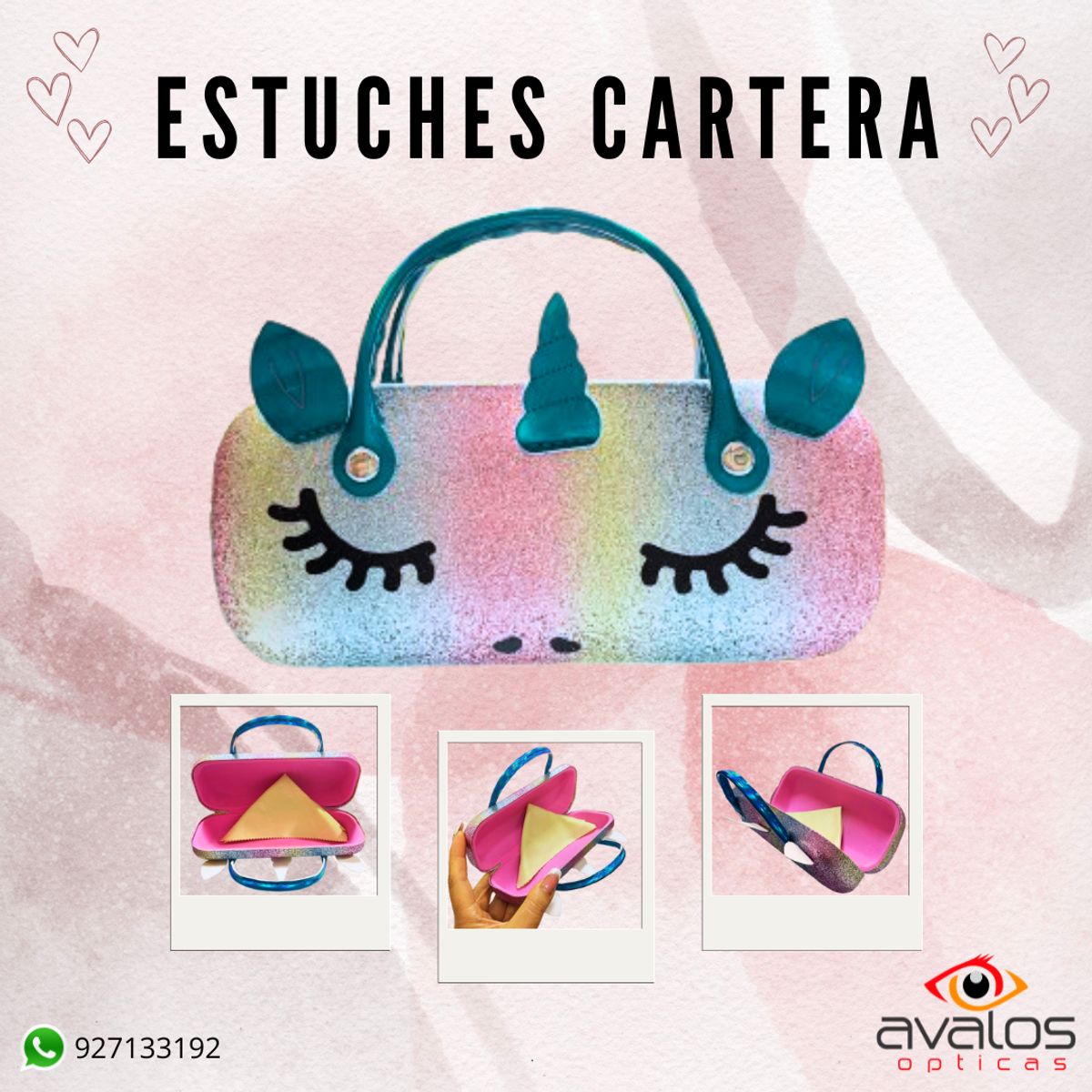 GENERICO - ESTUCHE CARTERA PARA NIÑAS