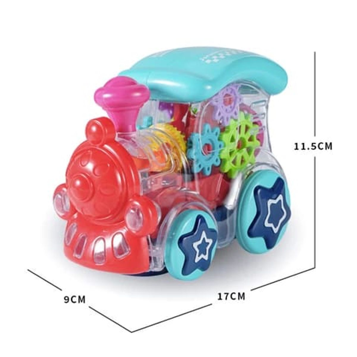 GENERICO - TREN ENGRANAJE - TURQUESA