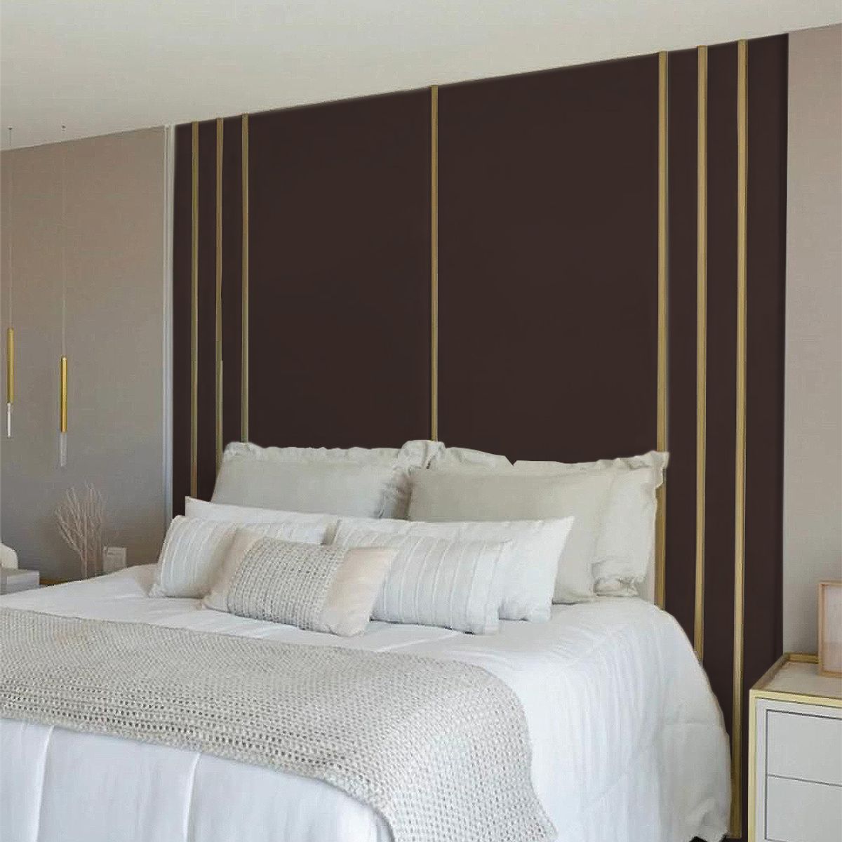 BARAKA HOME - Cabecera Murcia King - Chocolate