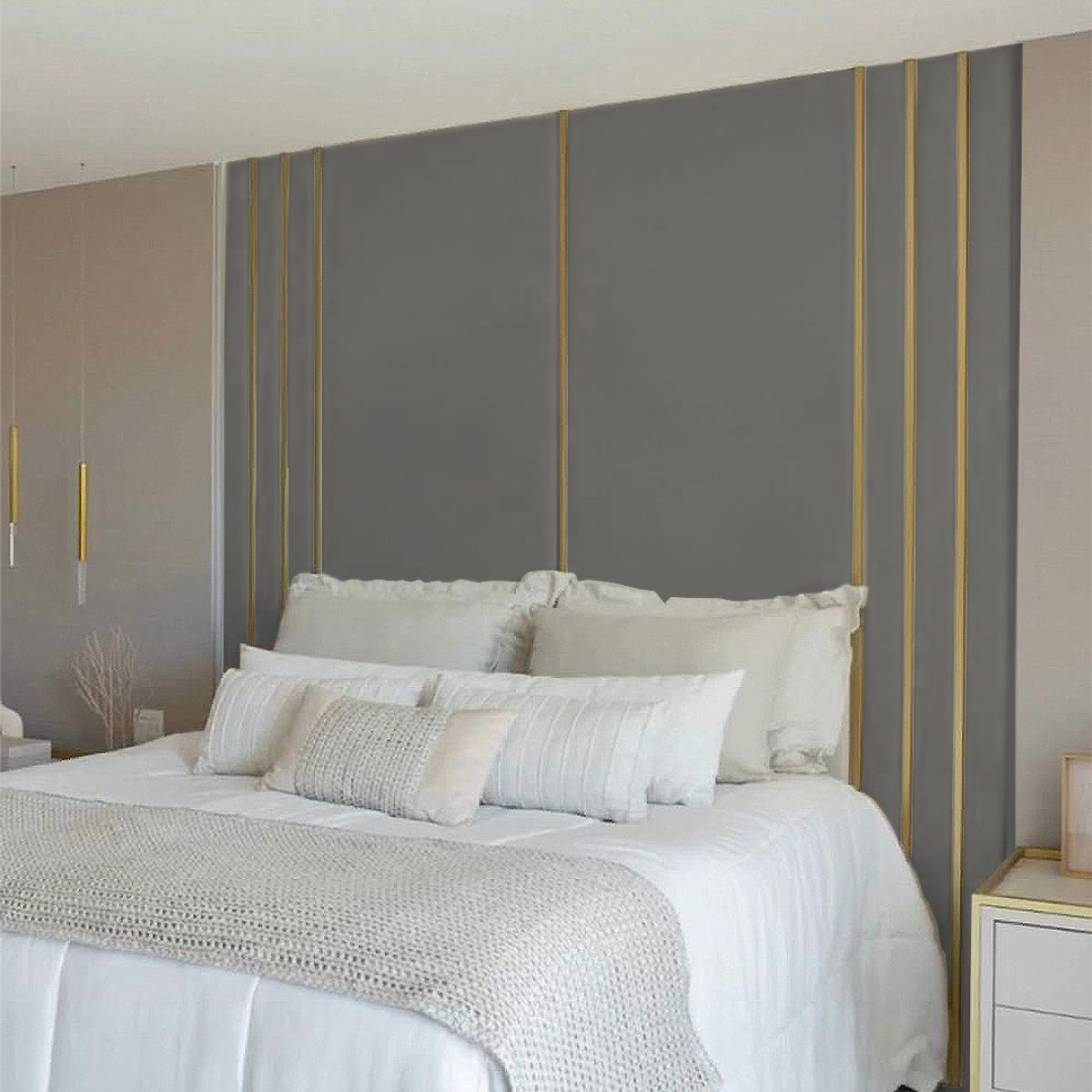 BARAKA HOME - Cabecera Murcia 1.5 Plz - Gris Oscuro