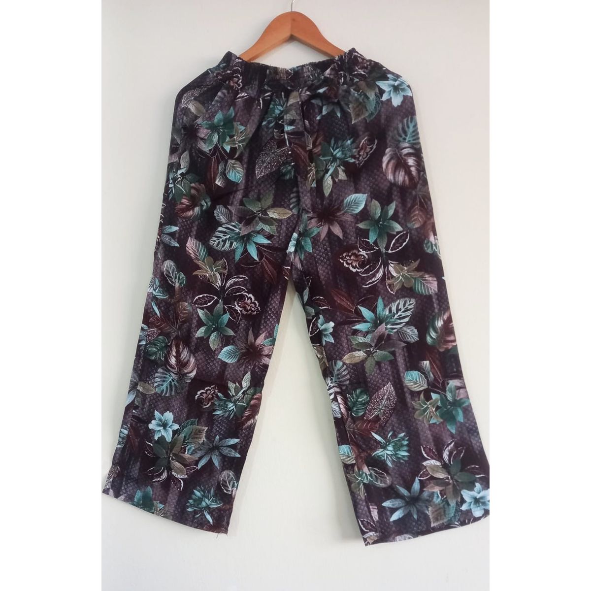 GENERICO - Pantalón palazzo chalis para dama