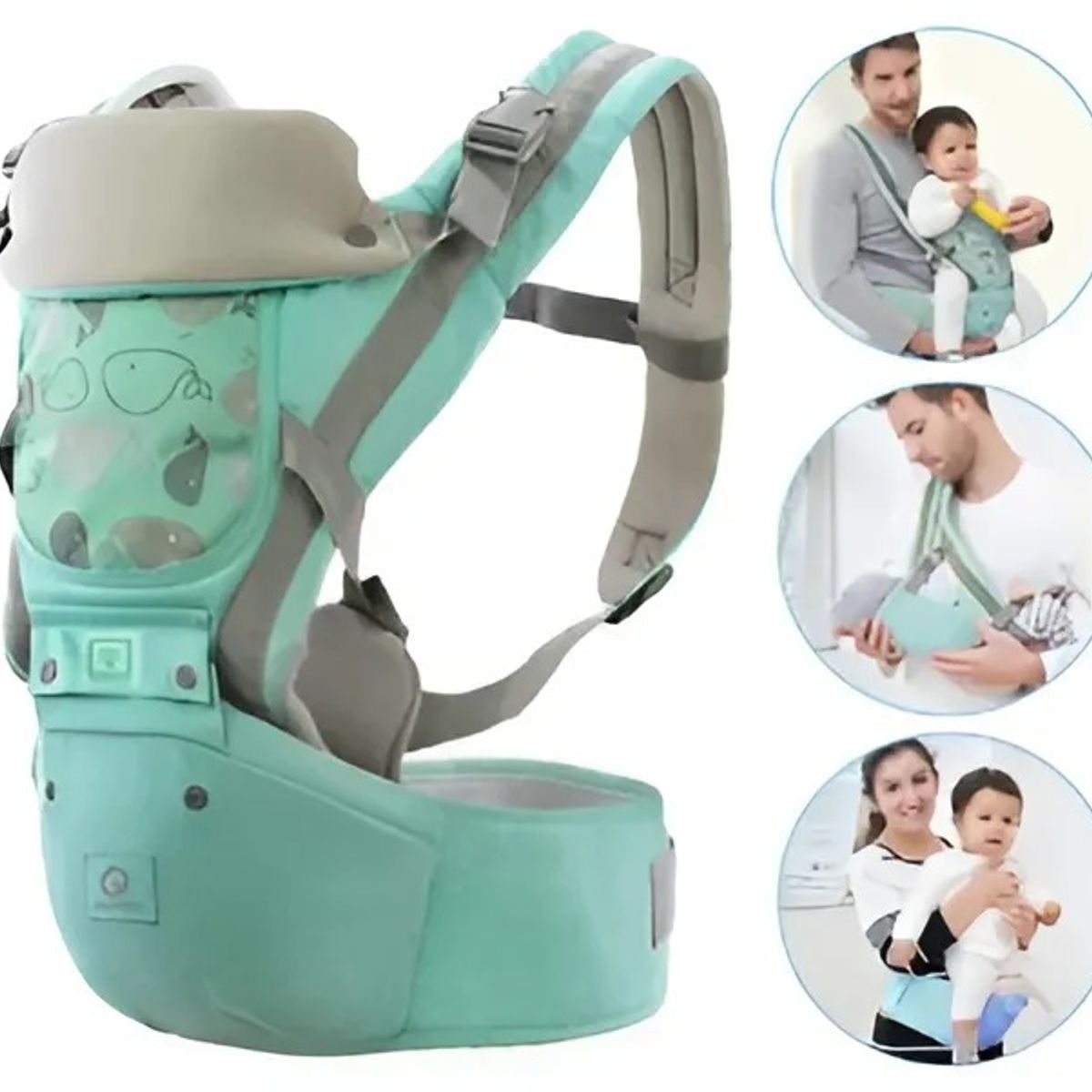 GENERICO - Canguro Ergonómico para Bebé  3 en 1 - Niño