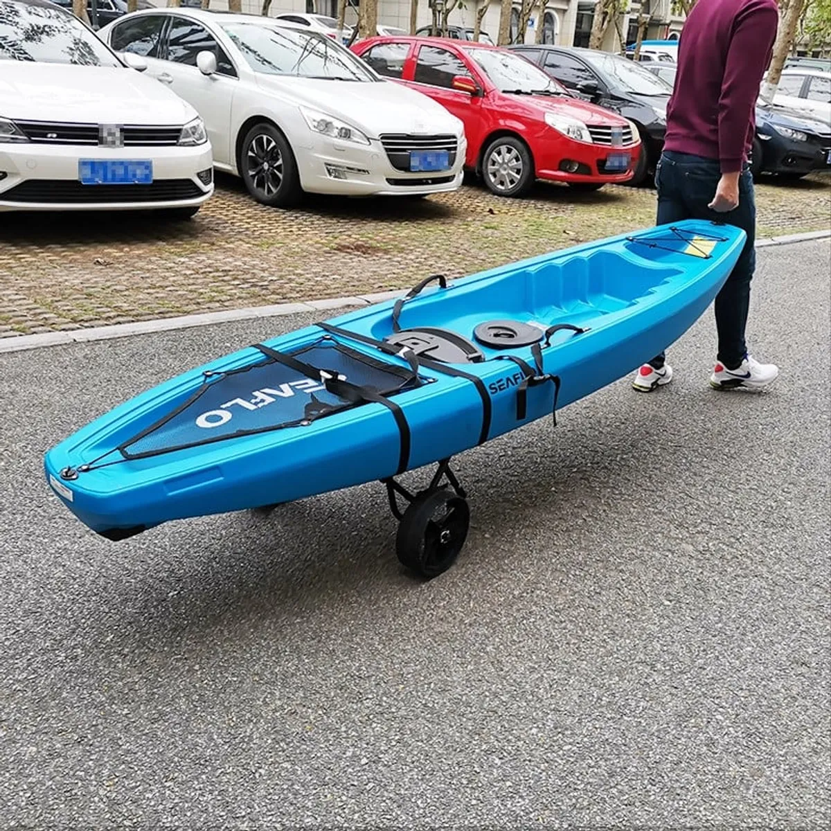 SEAFLO - Carro Porta Kayaks Grande