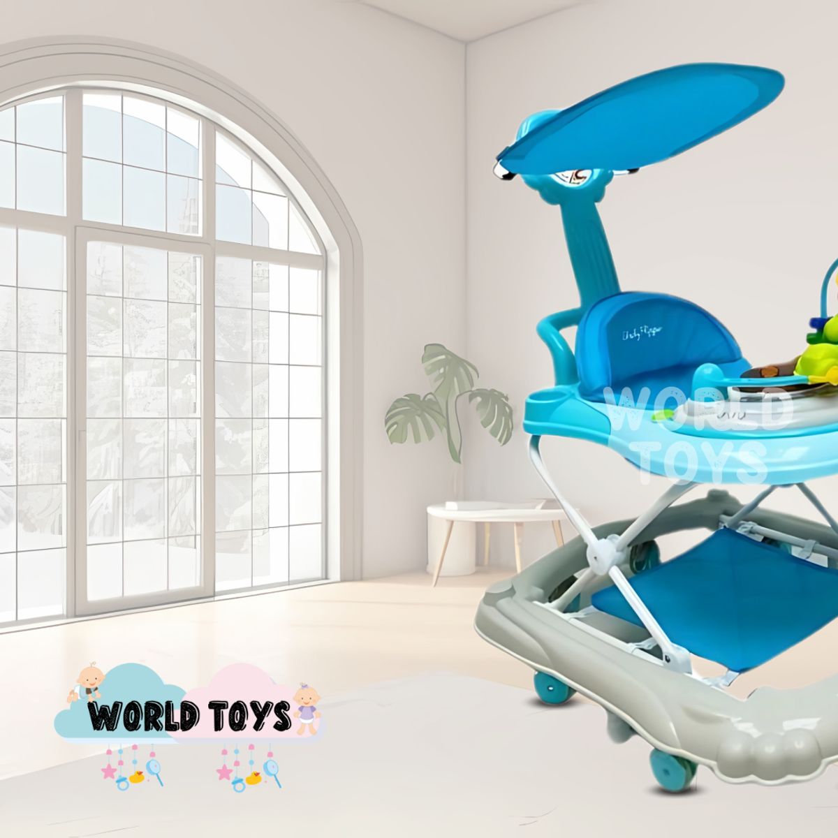 CONFORT - Andador Musical «SEELE» con Sky Blue